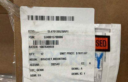 Mounting Bracket 0256970571-00 NSN 5340-01-578-8006 - photo 4