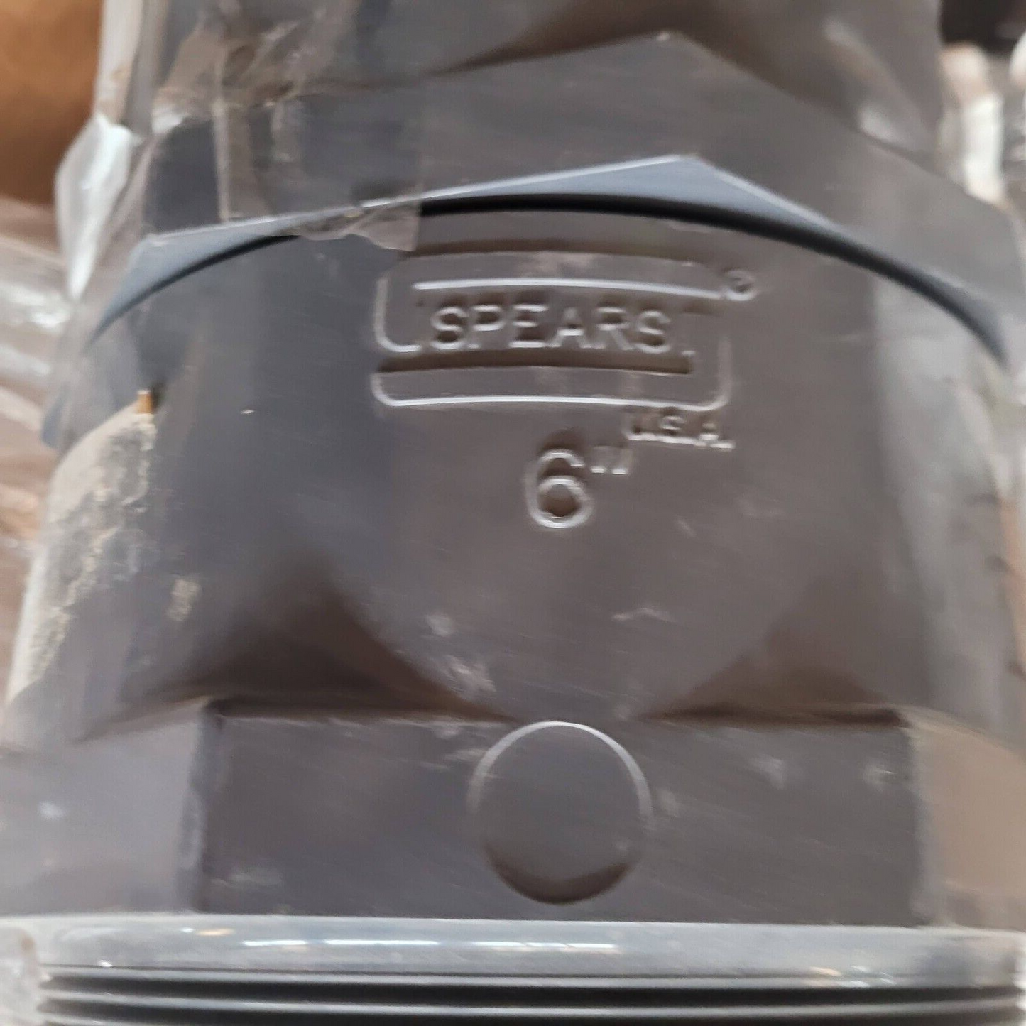 SPEARS 836-060 PVC SCHEDULE 80 MALE ADAPTERS, MIPT AND SOCKET, 6-INCH