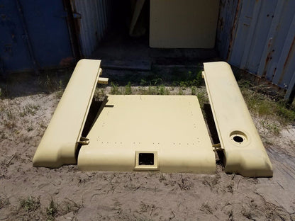 HMMWV HUMVEE HUMMER  M998 TAN SLANTBACK Hard Top Rear Hatch and  LH+RH Sponsons