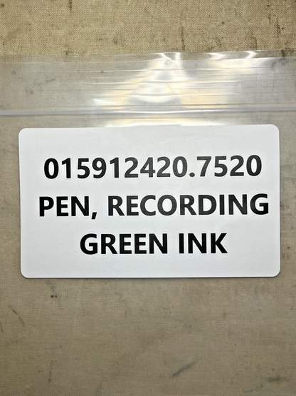 GRAPHIC CONTROL, TEMPERATURE RECORDING GAS PEN GREEN 82-72-3114-06 7520015912420