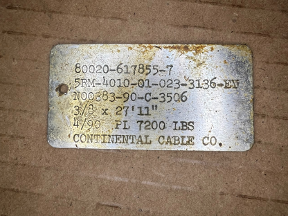 Wire Rope 617855-7 NSN 4010-01-023-3136 - photo 5