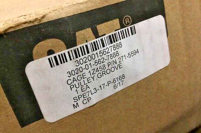 MRAP-COUGAR, COUGAR JERRV CAT I OEM 271-5594 CRANKSHAFT PULLEY 3020-01-562-7888