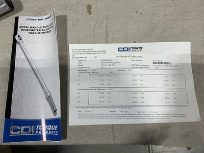 Micrometer Torque Wrench 1002MFRMH NSN 5120-01-355-1736 - photo 6
