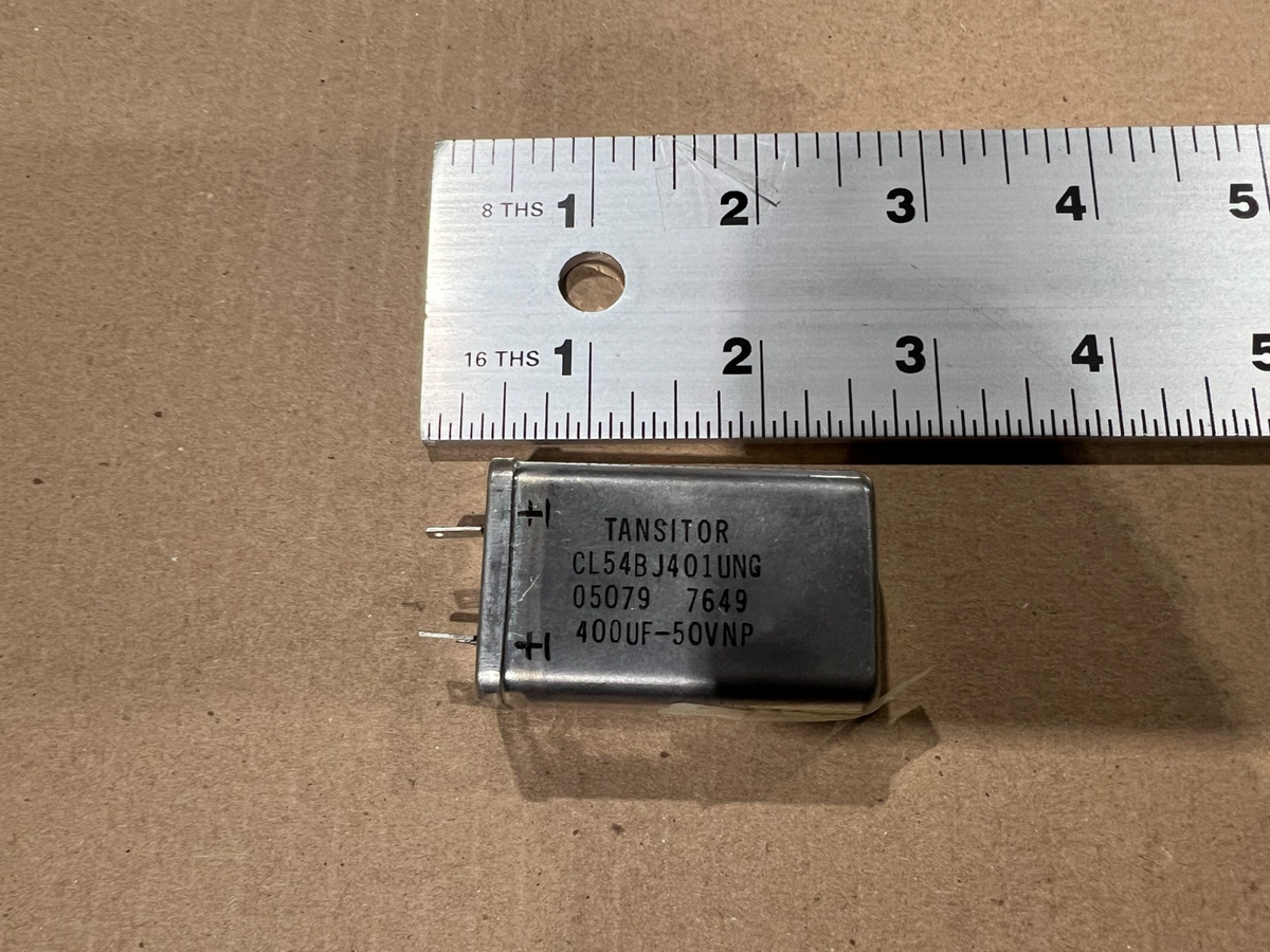 Etched Electrolytic Fixed Capacitor MILC3965-12 NSN 5910-00-177-6658 - photo 2