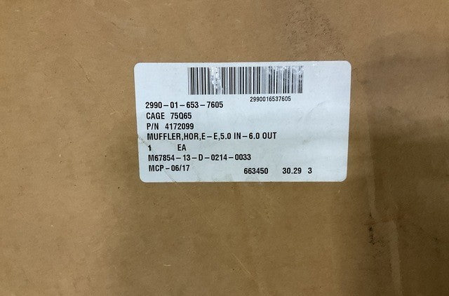 Exhaust Muffler M130271 NSN 2990-01-653-7605 - photo 5