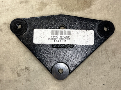 M998 HMMWV TRUCK 12469476 IDLER PULLEY MOUNTING BRACKET GROOVE 5340-01-497-2269