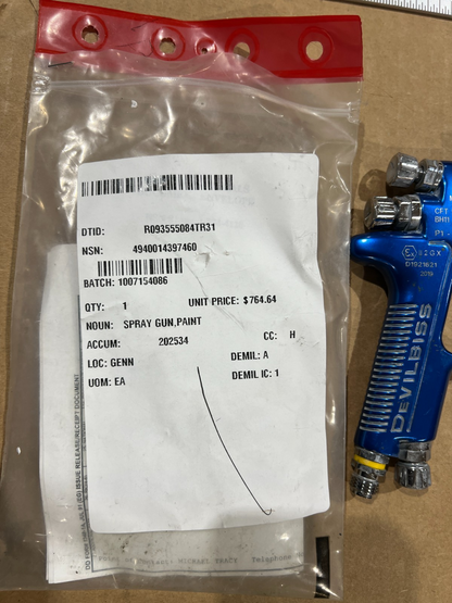 Paint Spray Gun CT-100 NSN 4940-01-439-7460 - photo 2