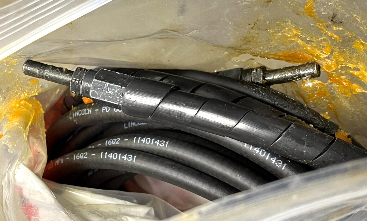 RTCH LINCOLN 11401431 600BAR NONMETALLIC TUBE ASSEMBLY CV185369 4720-01-538-6335