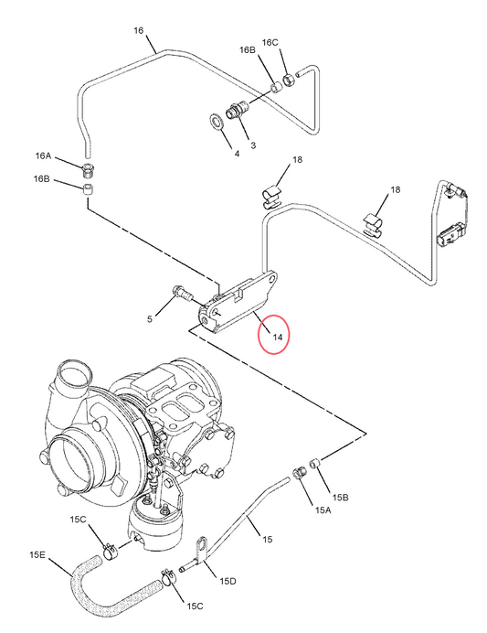 CATERPILLAR 130G MOTOR GRADER 278-0310 SOLENOID WASTEGATE ASSY 5945-01-574-5613