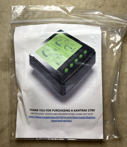 JLG-ATLASII KONGSBERG AUTOMOTIVE 1001128670 DATA DISPLAY GROUP 6625-01-570-9664