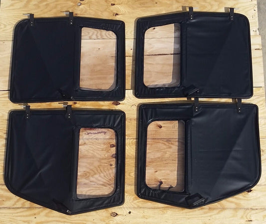 BLACK Soft Door SET Humvee/HMMWV(Set Of 4) M998/M1097/M1123/M1151/M1152/M1165