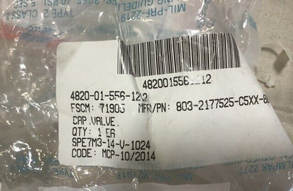 GENUINE DERBYSHIRE 803-2177525-C5XX-86 VALVE CAP BONNET 1" 4820-01-556-1212