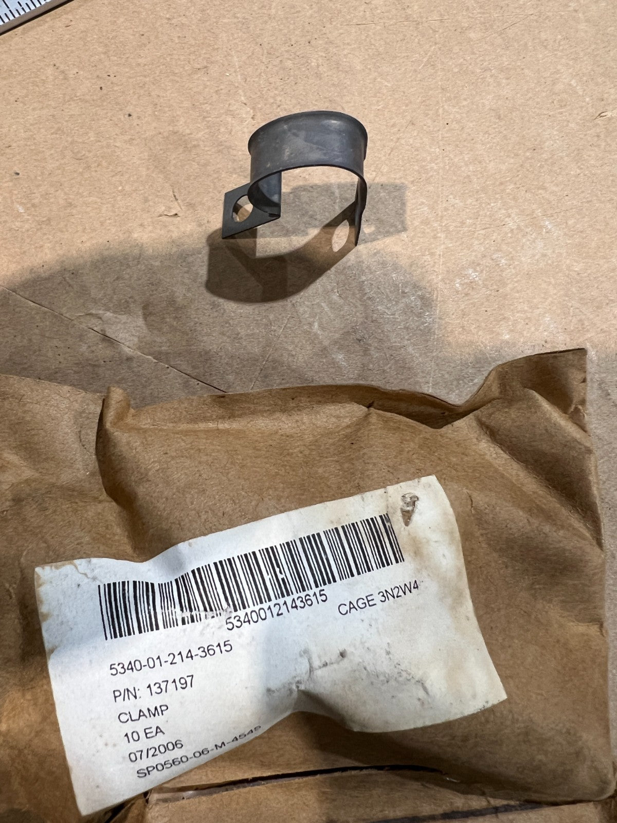 Loop Clamp 1/4-TON NSN 5340-01-214-3615