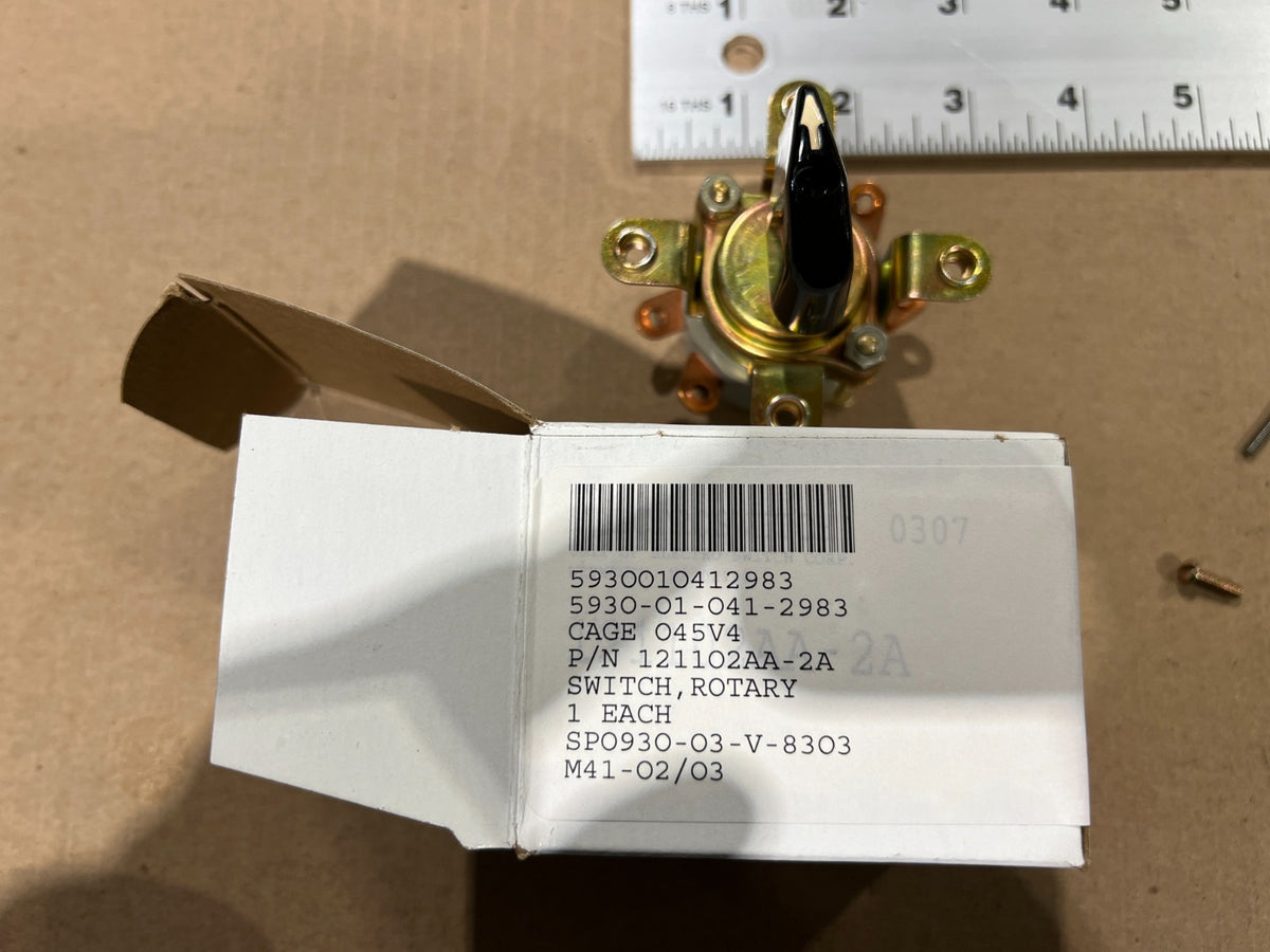 Switch 121102AA-2A NSN 5930-01-041-2983