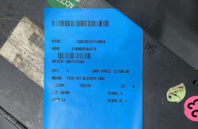 Heavy Duty Blower J-6270-02 NSN 5180-00-936-4376 - photo 10