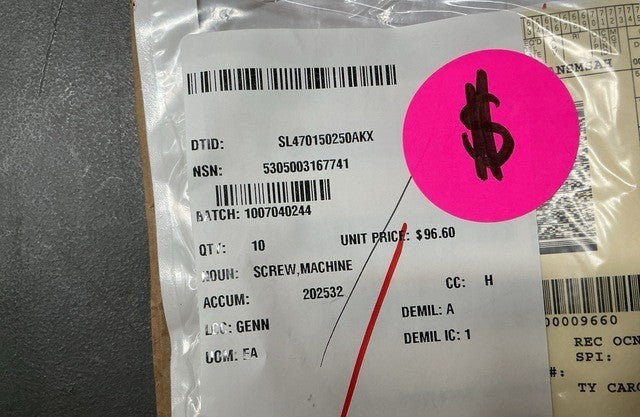 Machine Screw FS2002-06/206C NSN 5305-00-316-7741 - photo 3