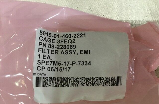 L3 88-228069 ELECTRICAL FILTER ASSEMBLY 5915-01-460-2221 FITS GENERATOR 60KW TQG