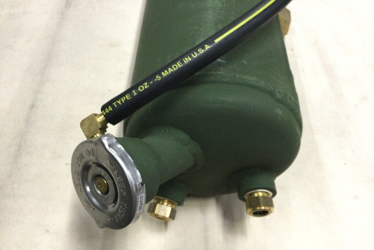 Fmtv Radiator FMTV LMTV M1078 M1083 TRUCK 12421190-001 RADIATOR OVERFLOW TANK 2930-0 ...