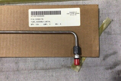 GENUINE MILITARY 12593176 METAL TUBE ASSEMBLY 4710-01-550-5225 NOS