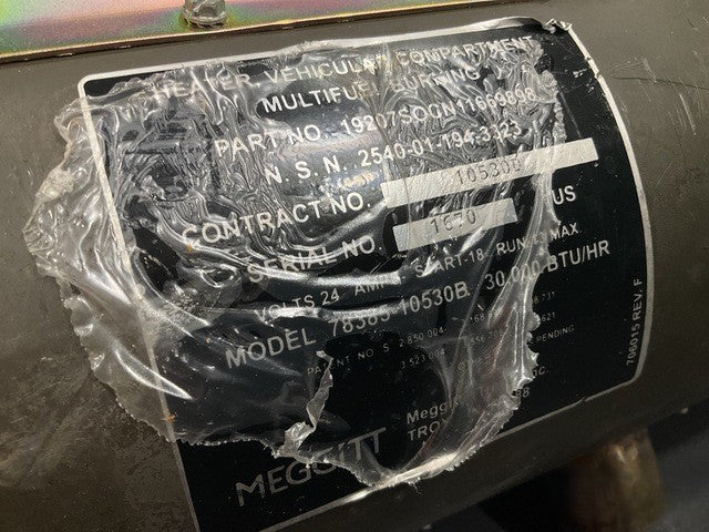 Heater M939A1 NSN 2540-01-194-3323 - photo 8