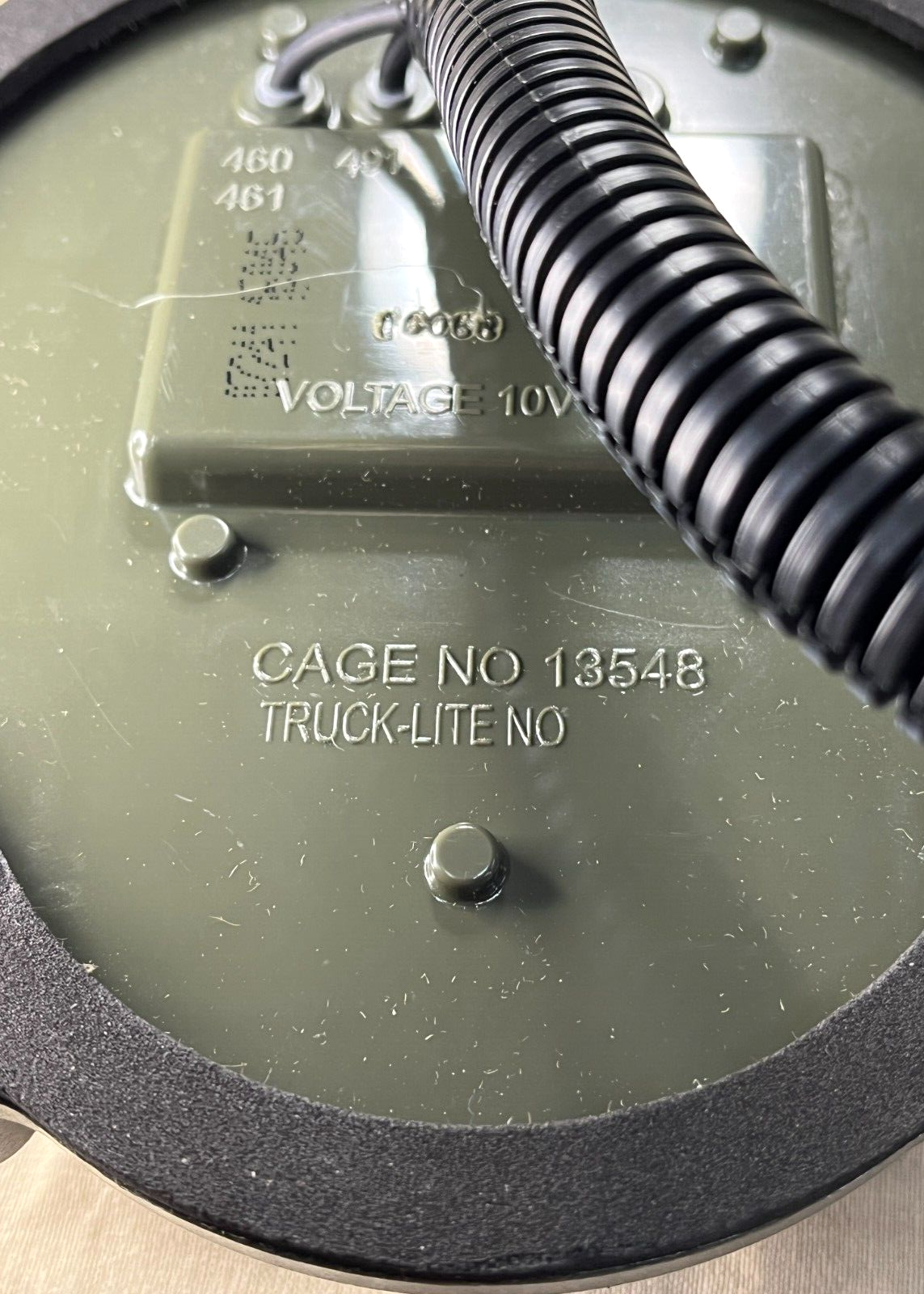 TRUCK-LITE 43019621 VEHICULAR TURN SIGNAL FRONT LIGHT ASSEMBLY 6220-01-605-4463