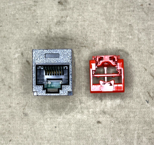 PANDUIT CORP CJ5E88TGBL JACK MODULAR RJ45 RECEPTACLE CONNECTOR 5935-01-624-3512