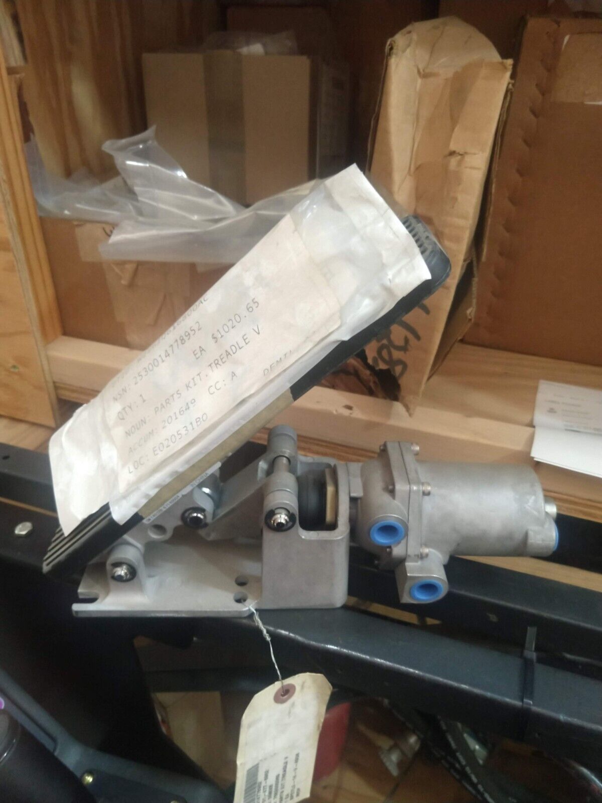 GENUINE ATEC AT422-T GROVE 7683000069 TREADLE VALVE PARTS KIT 2530-01-477-8952