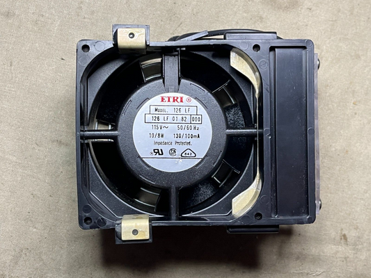 ETRI 2846327-2 115V 10/8W 50/60HZ ELECTRIC MOTOR TUBEAXIAL FAN 4140-01-238-1702