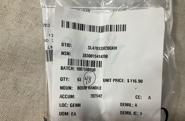 Boom Handle 005527-05 NSN 3830-01-541-4398 - photo 5
