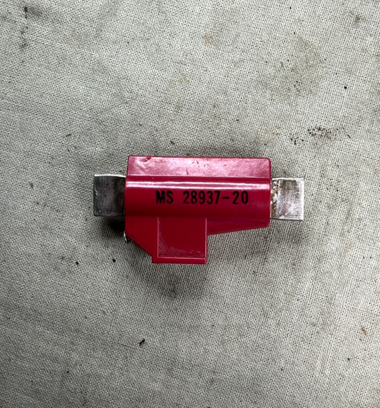BUSSMANN MS28937-20 20A INCLOSED LINK FUSE AIRCRAFT LIMITER 5920-00-945-7320