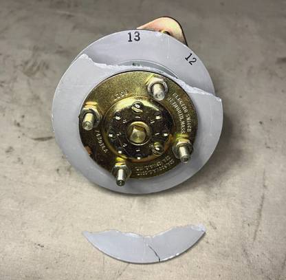 SUBMARINE OHIO CLASS SSN 74301-LA ROTARY SWITCH 1664C90H01 5930-01-062-9324 NOS