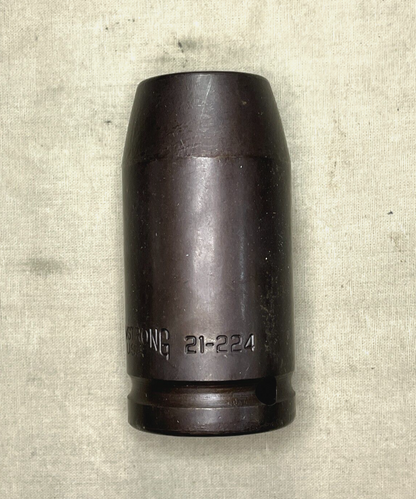 ARMSTRONG 21-224 3/4"/ 19MM FLANK DRIVE SOCKET WRENCH 84863 5130-01-355-1888 NOS