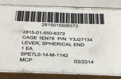 PAXMAN DIESEL ENGINE MAN Y3J27134 SPHERICAL END LEVER 2815-01-550-6372 USA