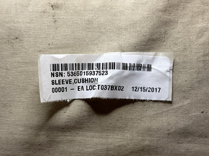 NEW CUSHION SLEEVE 690668B 120871B 5365015937523 5365-01-593-7523