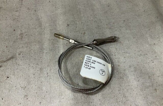 AIRCRAFT A-6E 128C10263-105 SINGLE LEG WIRE ROPE ASSEMBLY 4010-01-309-4291 USA
