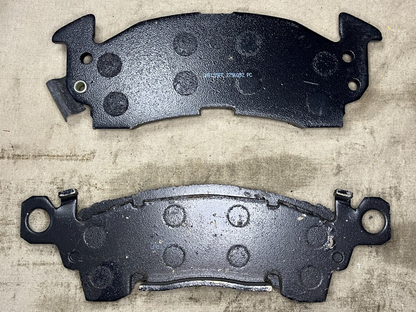 CUCV FEDERAL MX728AR METALLIC FRONT DISK BRAKE SHOE SET FTD52S 2530-01-158-1458