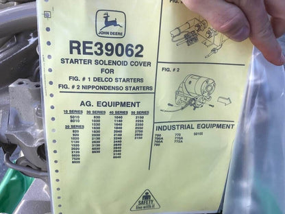 JOHN DEERE RE527367 STARTER ASSEMBLY OEM STARTER