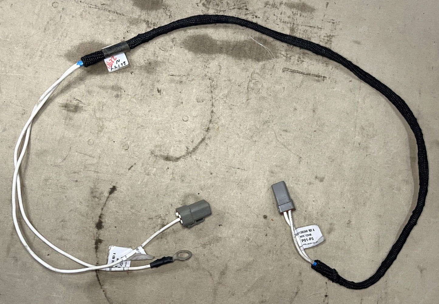 OSHKOSH 12603845 BRANCHED WIRING HARNESS COMPT VPIN 6150-01-672-3230