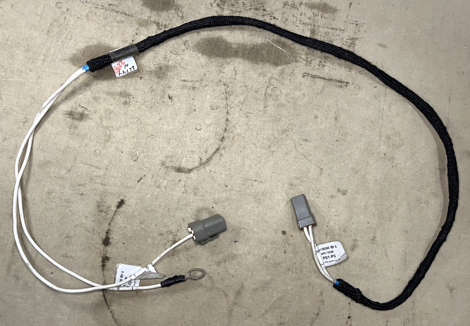 OSHKOSH 12603845 BRANCHED WIRING HARNESS COMPT VPIN 6150-01-672-3230