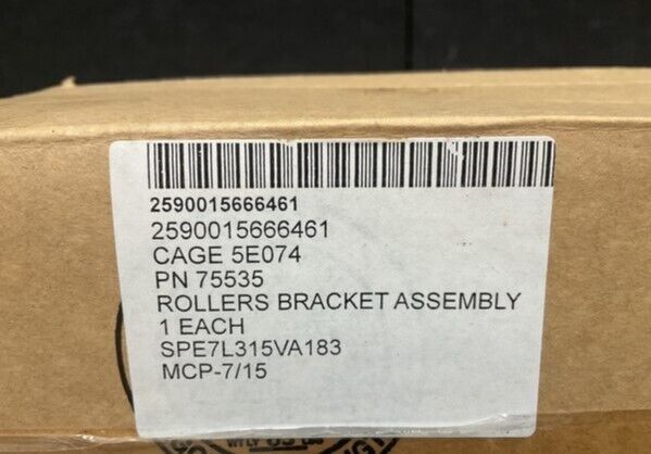 MRAP COUGAR MAXXPRO HOWCO  WARN 75535 WINCH ROLLER BRACKET ASSEMBLIE