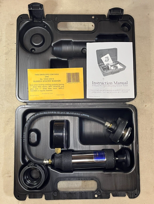 LIGHT ARMORED VEHICLE STANT ST255 J24460-01 TEST KIT, RADIATOR 4910-00-728-8227