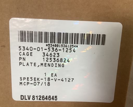 M1165 RETAINER, UNDERBODY (KICKLINER) {LH} AM GENERAL 6430679-01M1	12536824