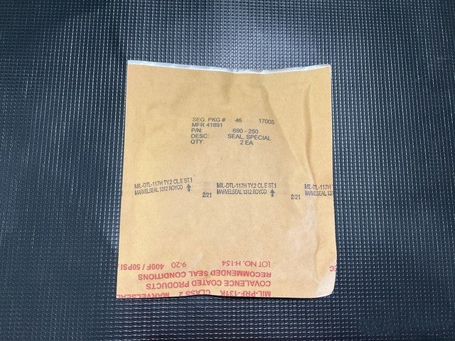 O-ring C-130 NSN 5331-01-368-1686
