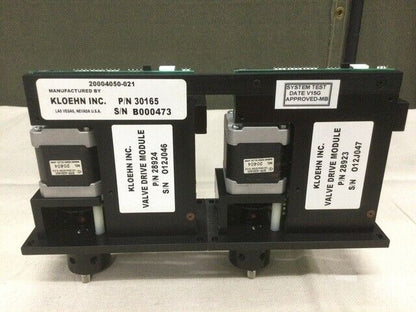 KLOEHN 30165 SYRINGE VALVE KIT USED IN DETECTION,ALARM DEVICES 6640-01-542-3591