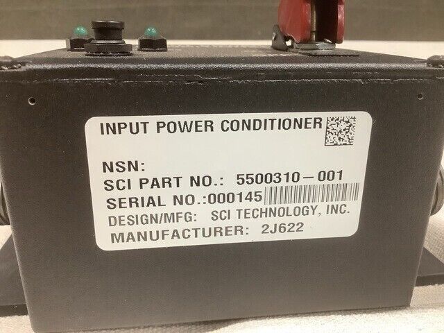 LIGHT ARMORED VEHICLE SCI 5500310-001 INPUT POWER CONDITIONER 6110-01-627-1906