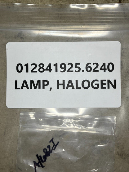 HEMTT 12360840-1 INCANDESCENT HALOGEN LAMP 998601-1 EX3669-1 6240-01-284-1925