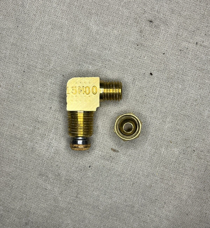 (1) MTVR OSHKOSH 4HA885 PIPE TO TUBE ELBOW 5/16"-24 FITS MILITARY MK23 TRUCK