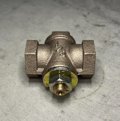 AIRCRAFT B-52 , GENERATOR 3KW 1/2" COPPER ALLOY PLUG COCK 4820-00-136-1085