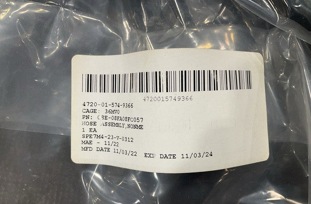 Non-metallic Hose Assy 08E-08FA08FC057 NSN 4720-01-574-9366 - photo 4