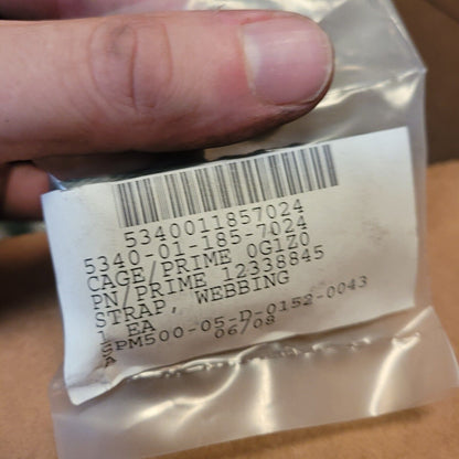 MILITARY HMMWV M998 1/4-TON STRAP ASM WINDSHIELD HOLD DOWN 12338845 SF-5581278